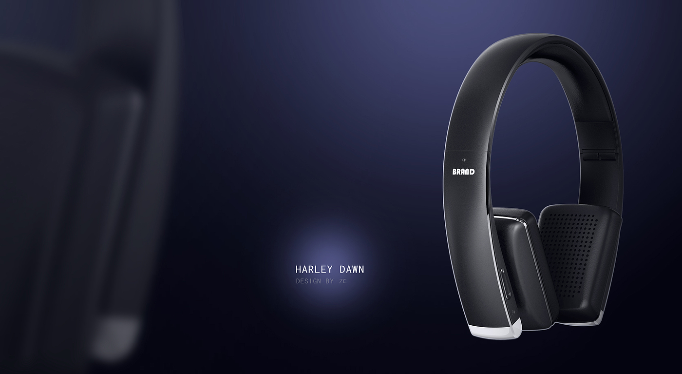 headset，Earphone design，Consumer electronics design，industrial design，product design，