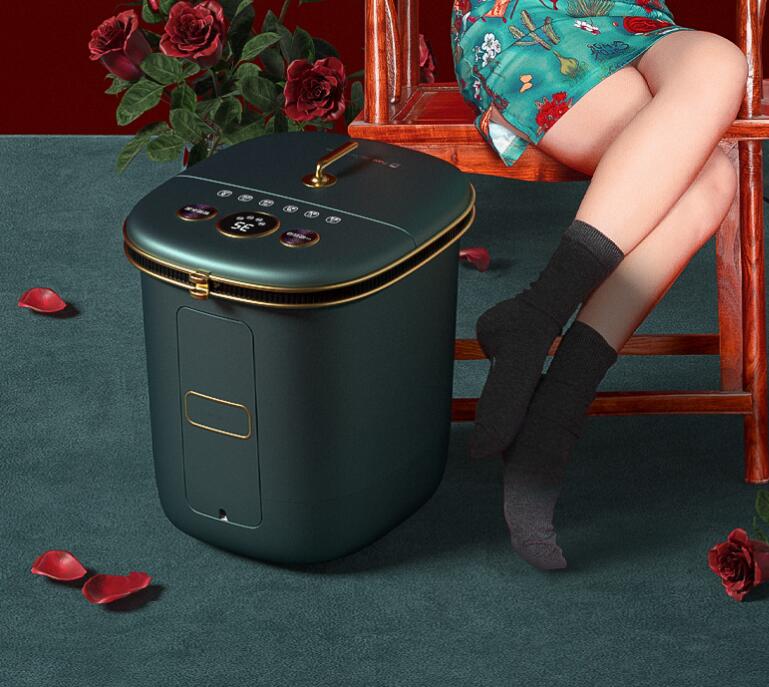 Retro wind foot bath，