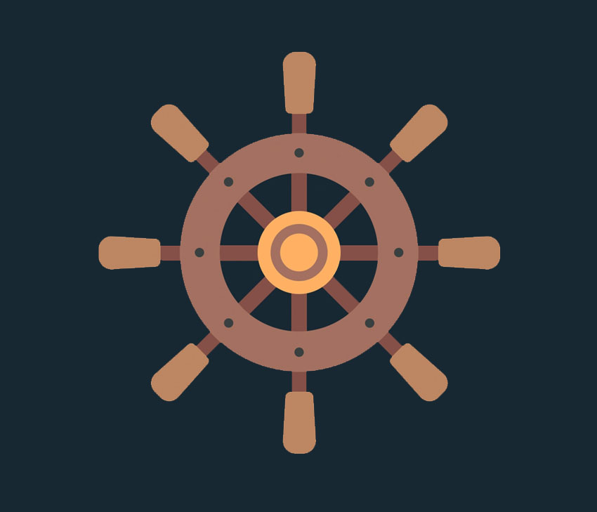 ps，course，Original dry goods，Operation process，Pirate ship rudder，