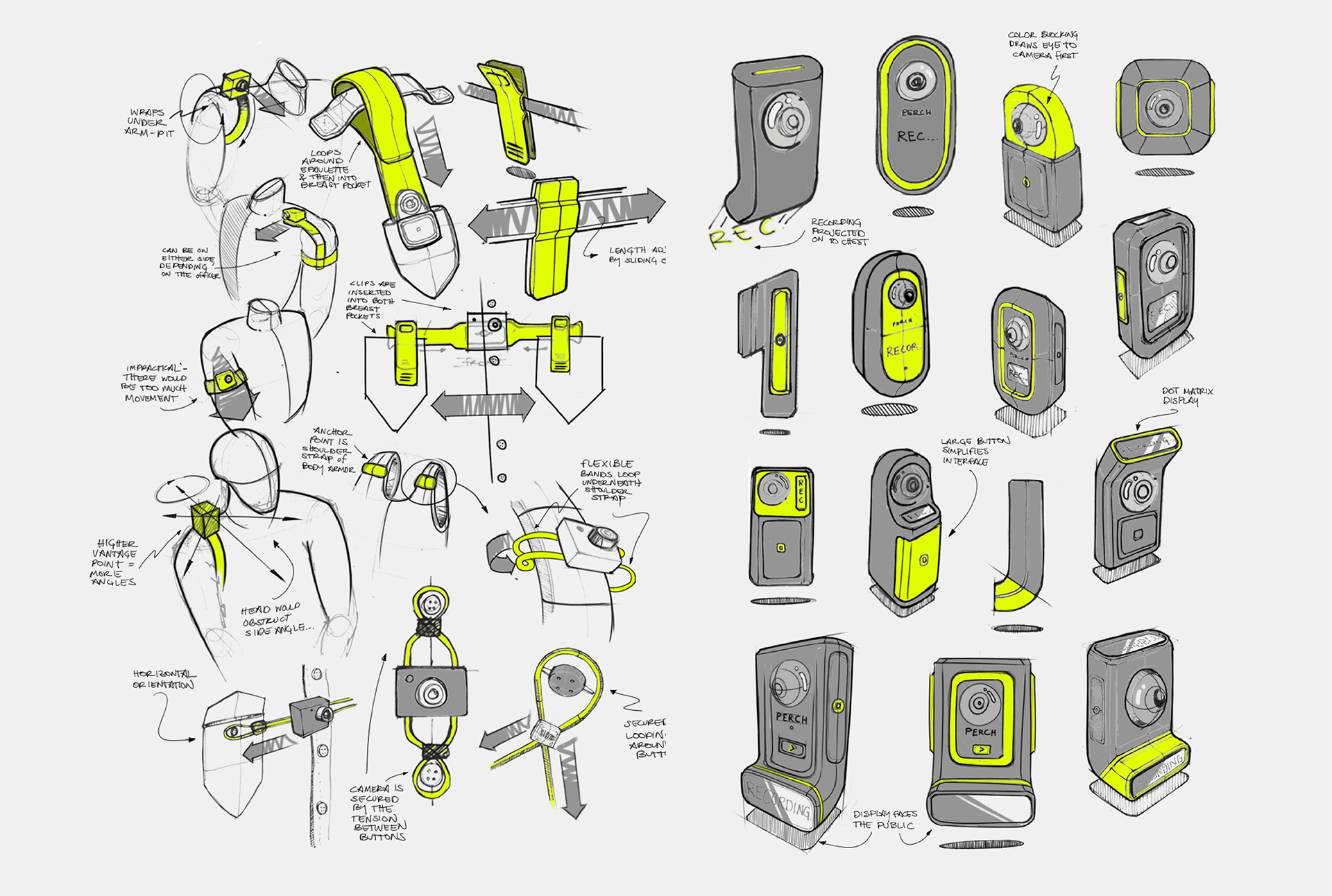 perch，Portable camera，Police equipment，