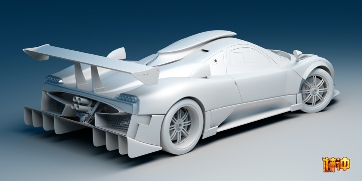 Automobile design，design sketch，Modeling rendering，