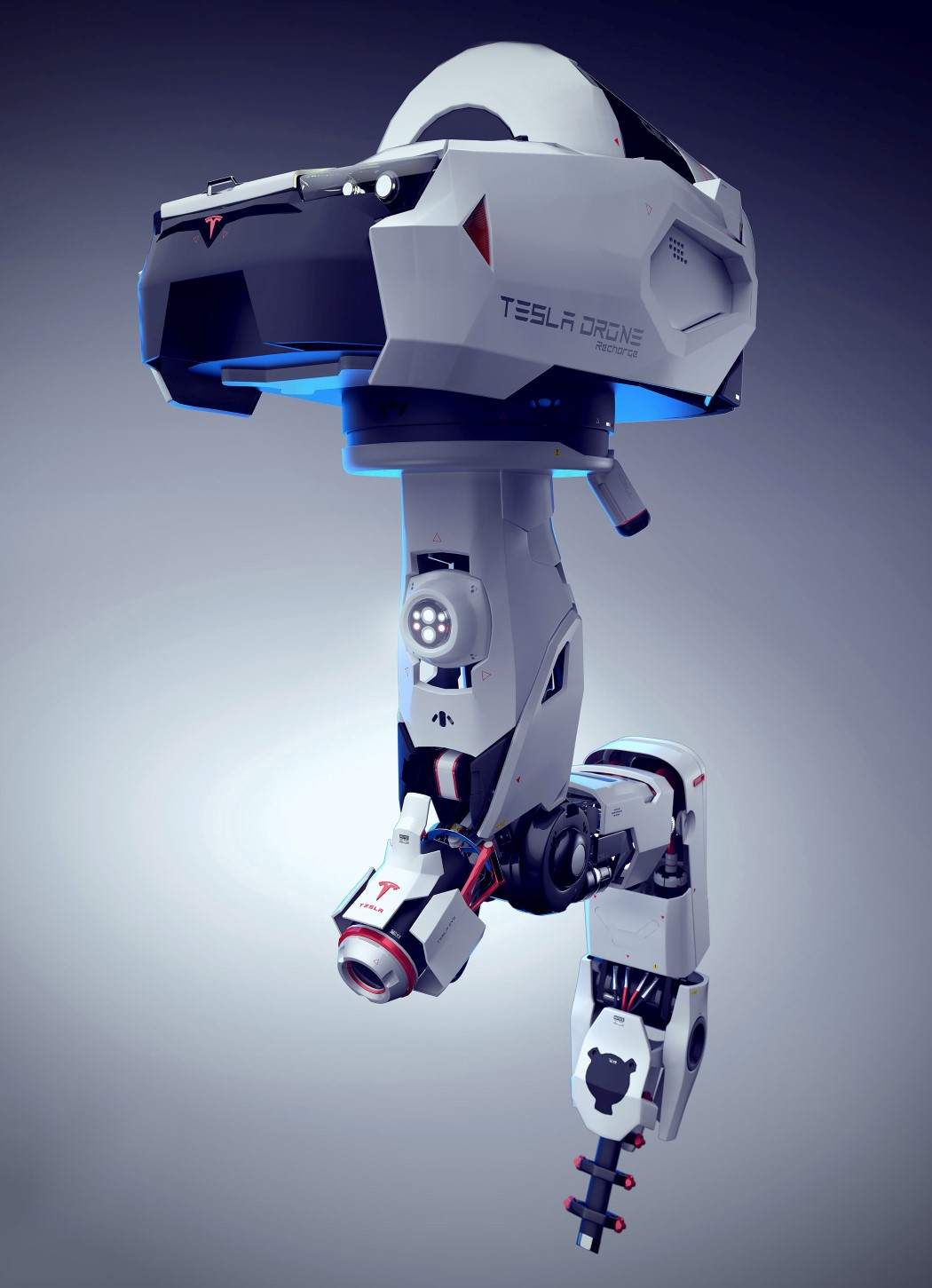 Automatic return，UAV，electric vehicle，Charging terminal，