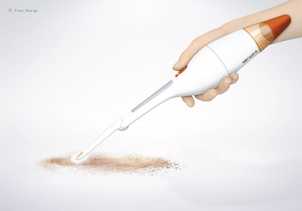 Vacuum cleaner，Small suction head，180 degree rotation，static electricity，