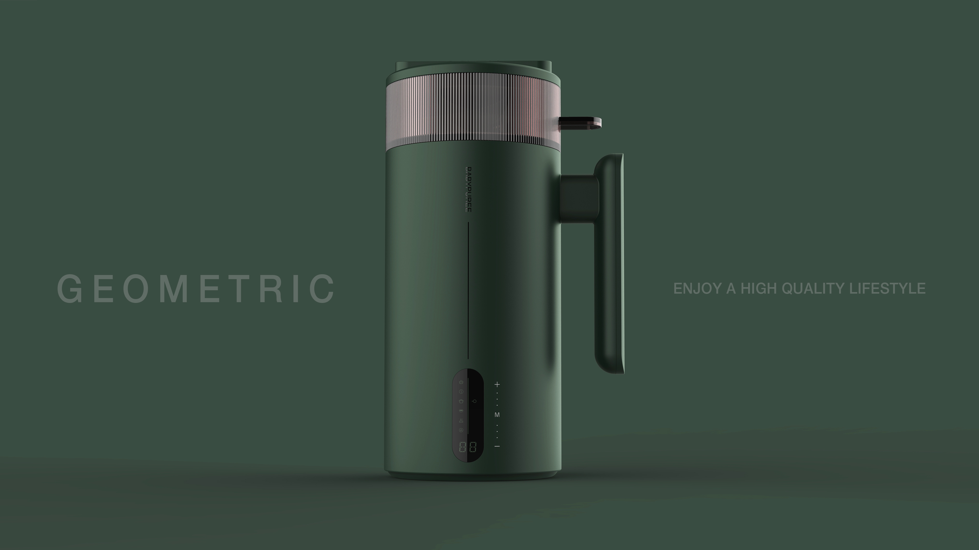 Minimalist style，Minimalism，sense of modernity，Sense of quality，Auxiliary food machine，A good helper for young mothers，