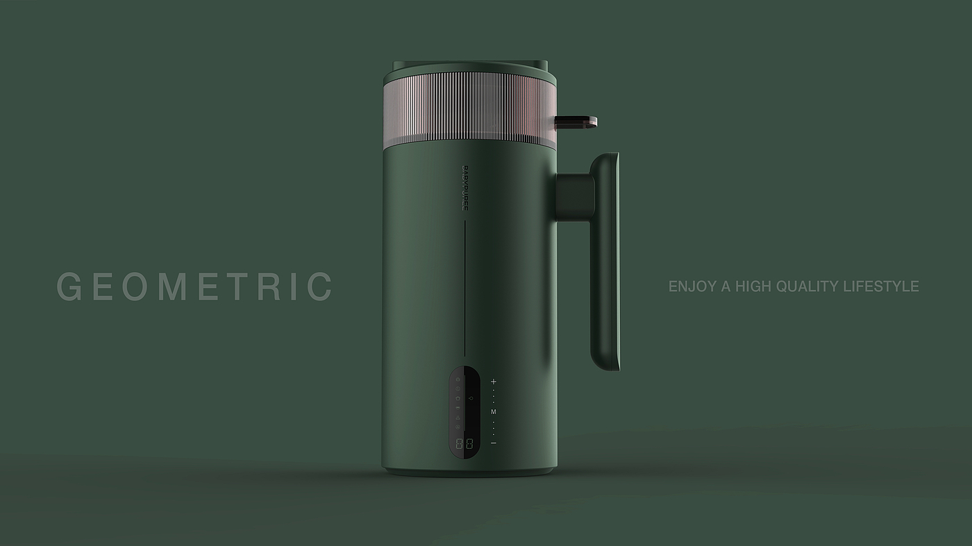 Minimalist style，Minimalism，sense of modernity，Sense of quality，Auxiliary food machine，A good helper for young mothers，