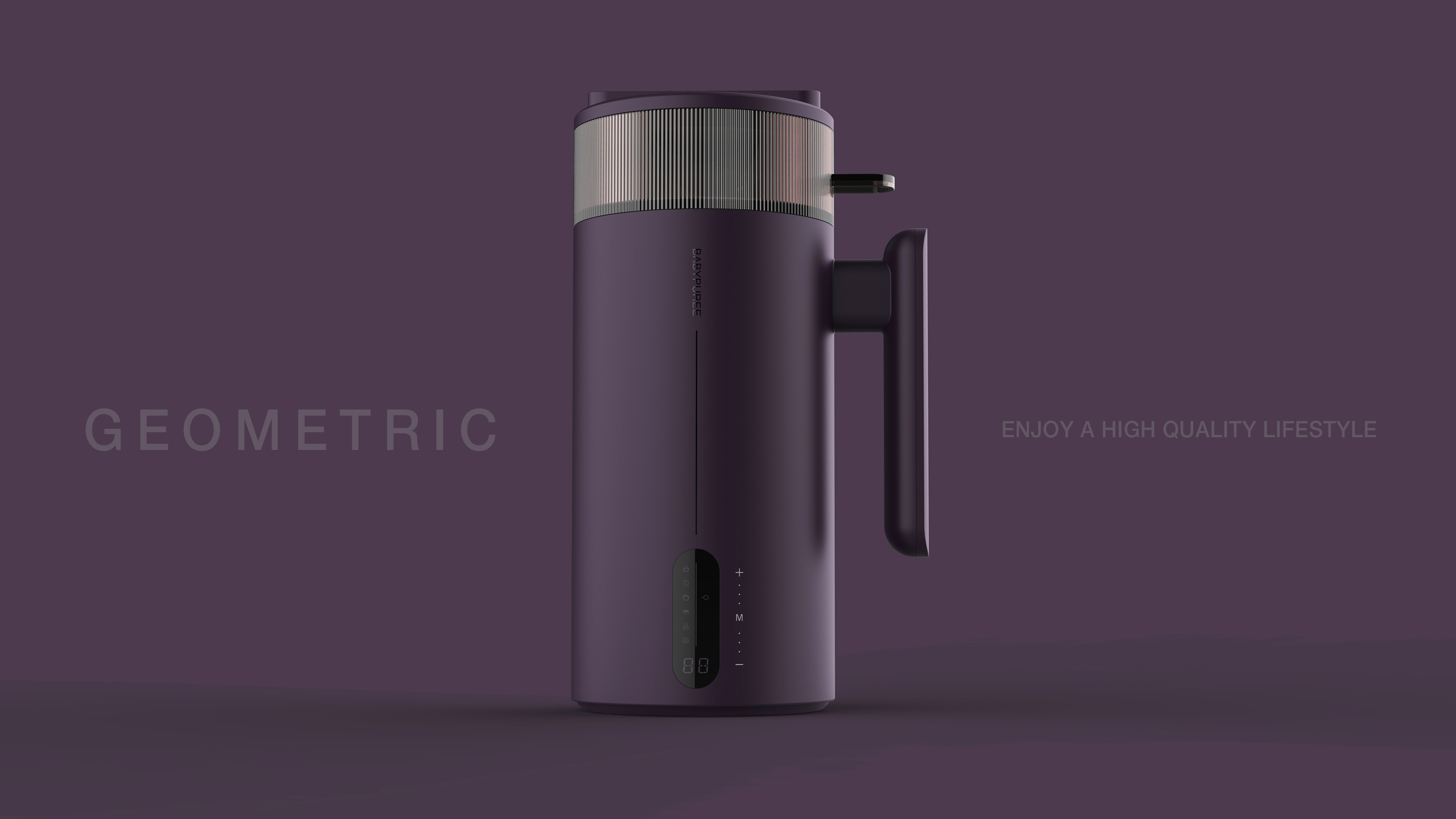 Minimalist style，Minimalism，sense of modernity，Sense of quality，Auxiliary food machine，A good helper for young mothers，