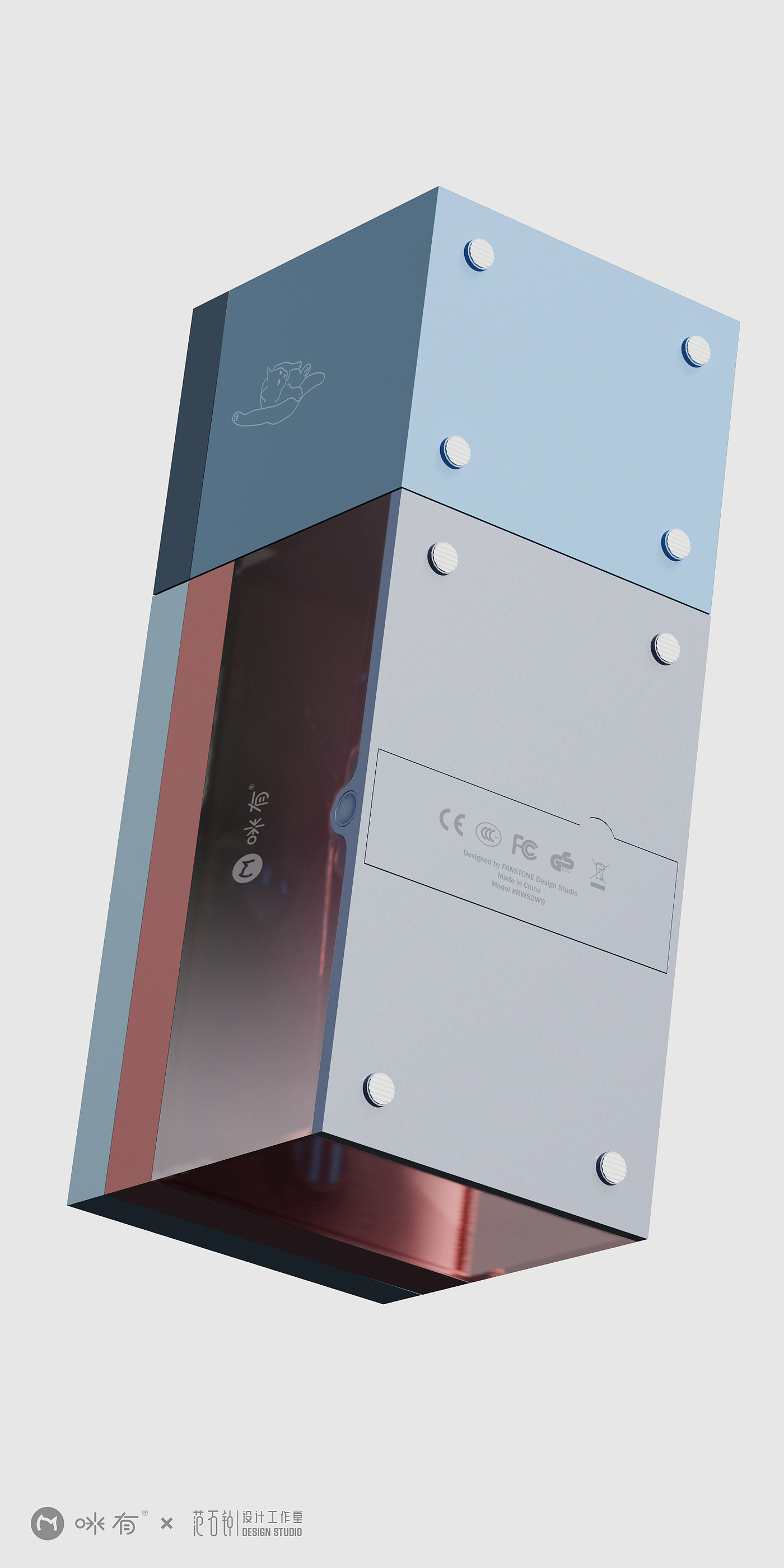 Pet Supplies & Pet，Kitty，Pets，Water dispenser，product design，industrial design，Intelligent products，Fan Shizhong，