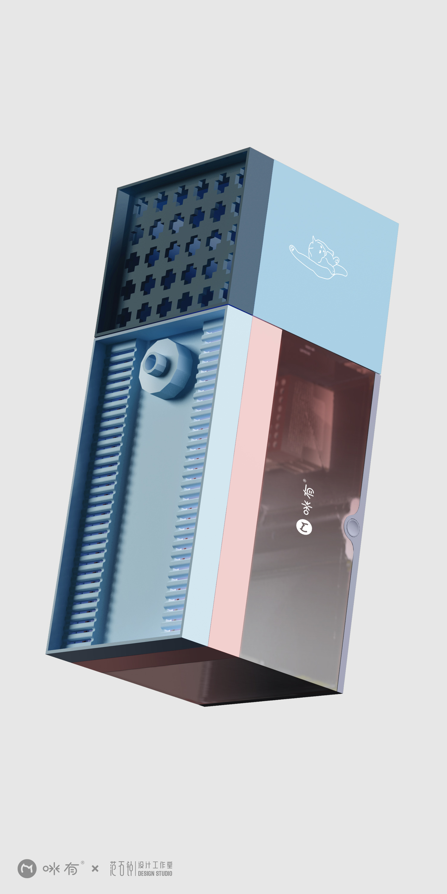 Pet Supplies & Pet，Kitty，Pets，Water dispenser，product design，industrial design，Intelligent products，Fan Shizhong，