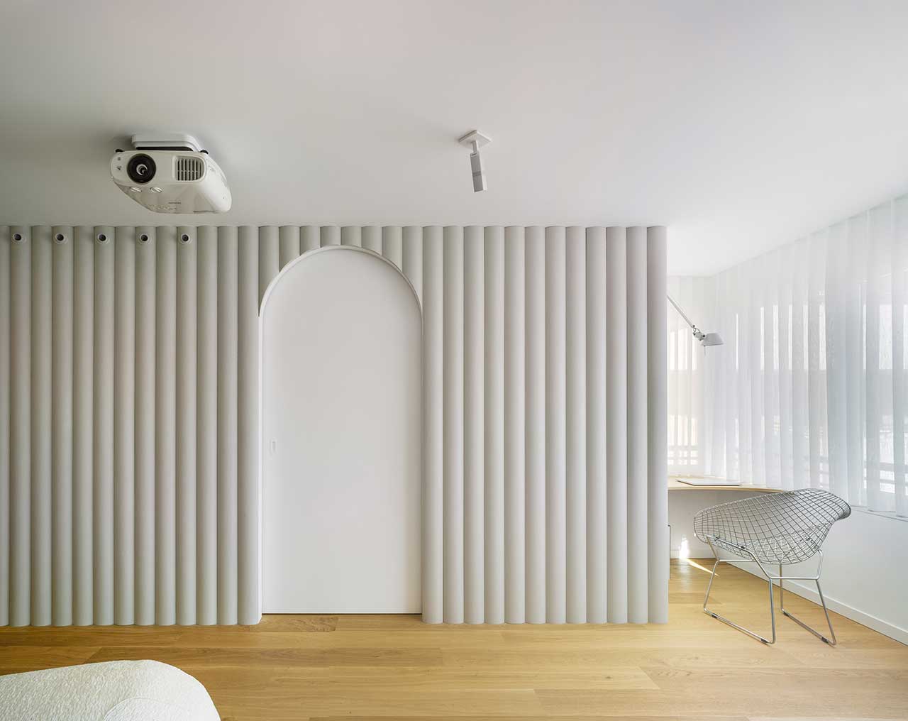 Lab House，Apartment reconstruction，Murcia，Open space，white，