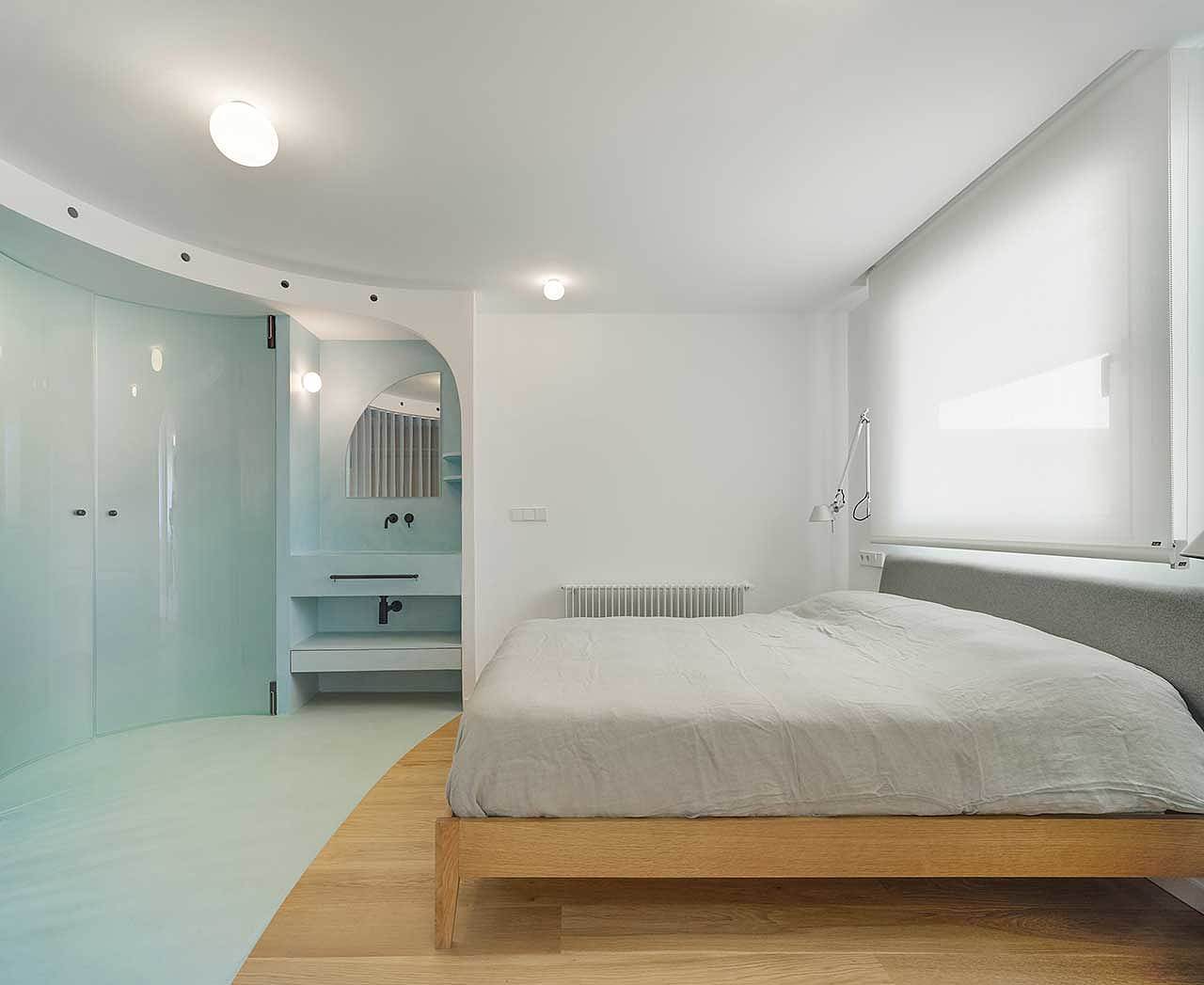 Lab House，Apartment reconstruction，Murcia，Open space，white，
