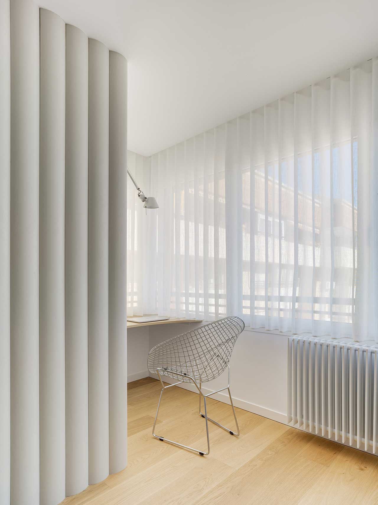 Lab House，Apartment reconstruction，Murcia，Open space，white，