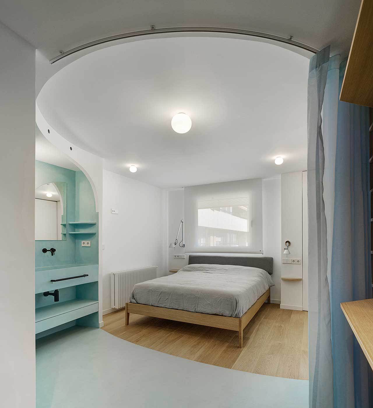 Lab House，Apartment reconstruction，Murcia，Open space，white，