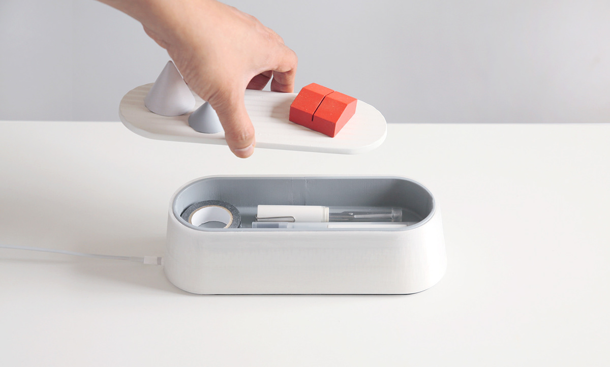 Tool box，Wireless charging，Business card holder，