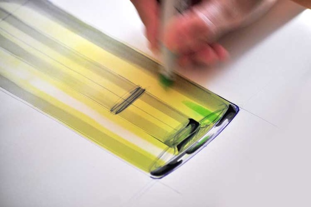 marker pen，child，course，Glass water bottle，Hand drawn，