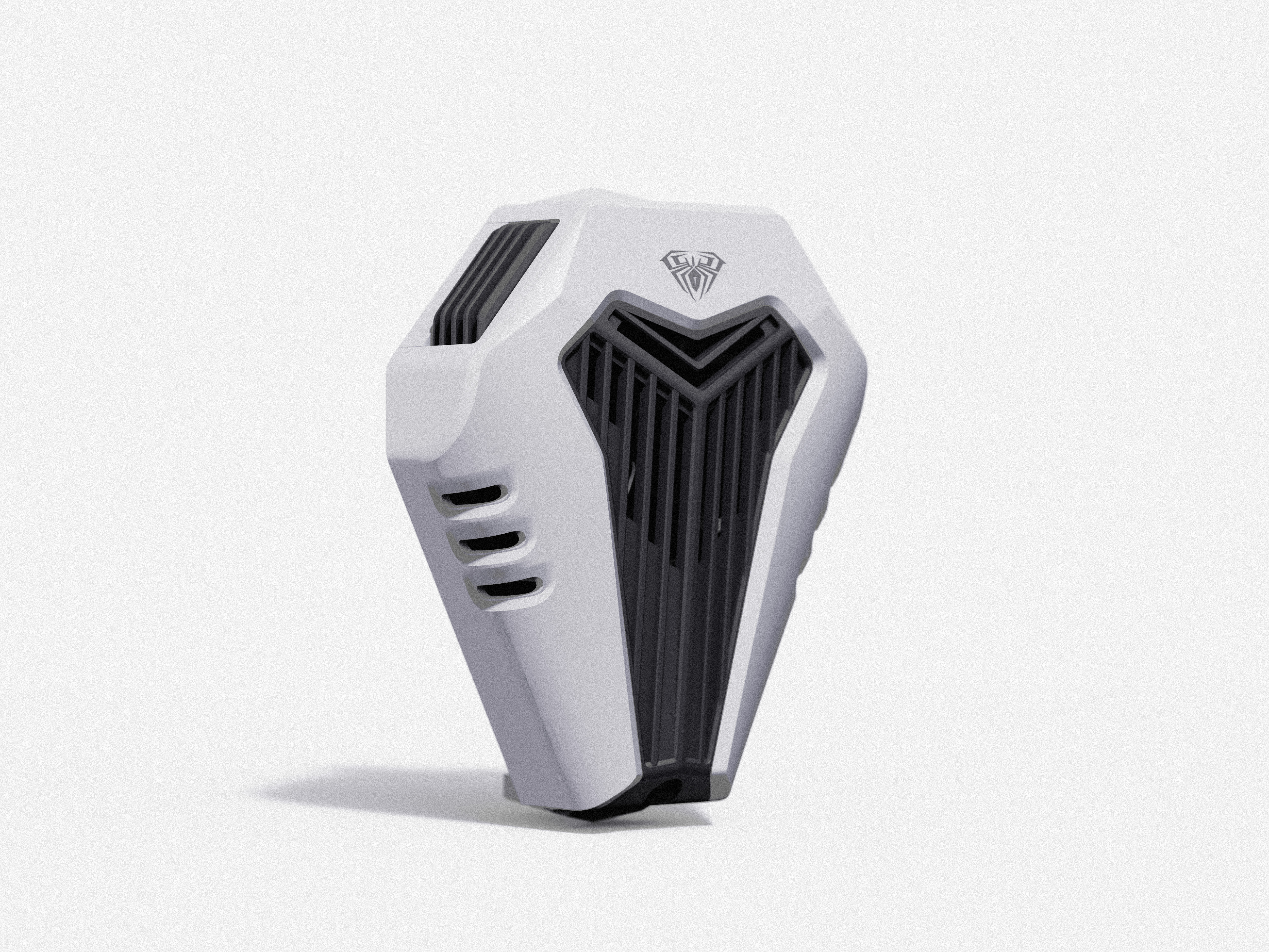 Mobile phone radiator，radiator，Game accessories，Chicken eating accessories，product design，Cyberpunk，Mecha，