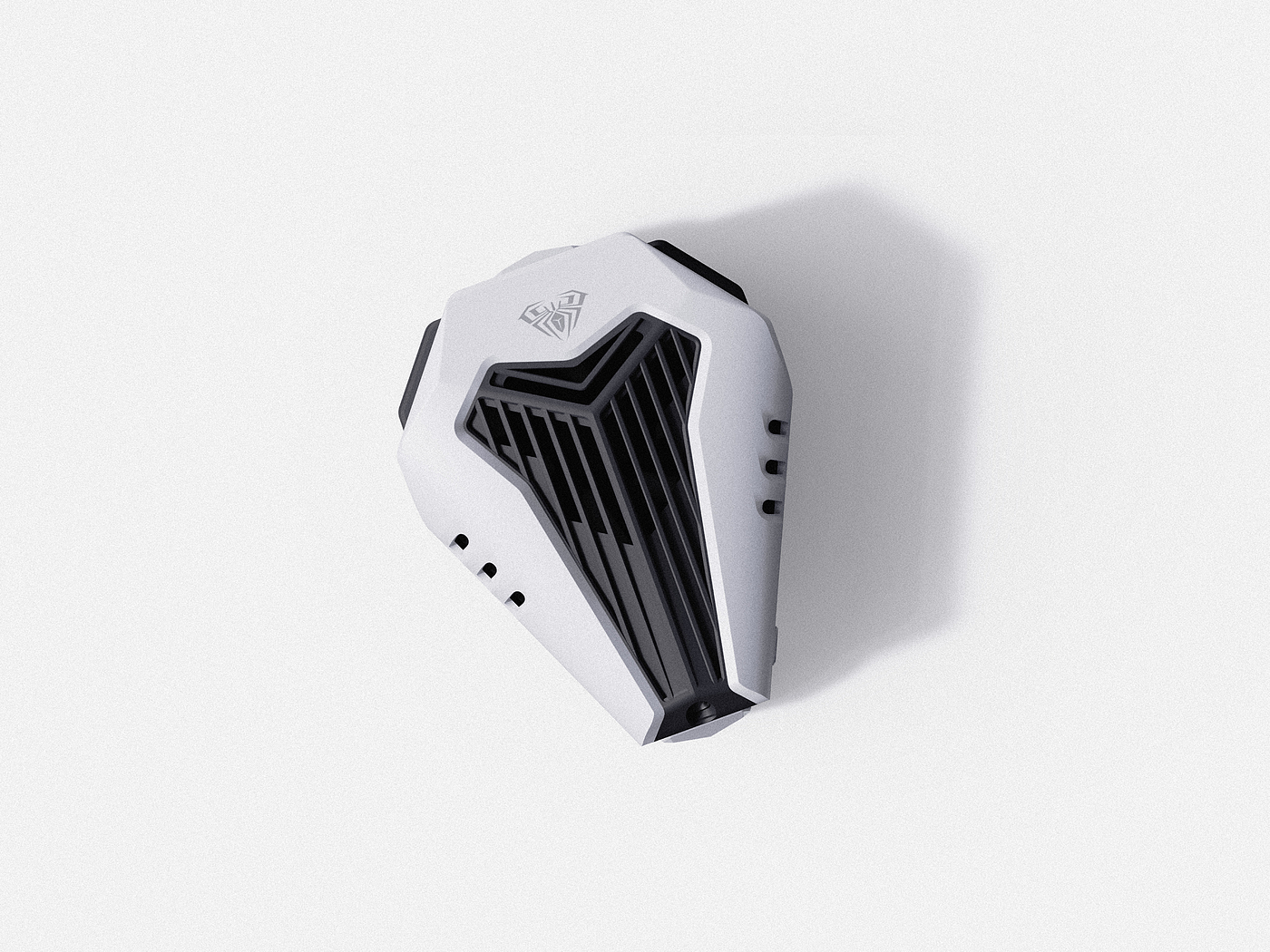 Mobile phone radiator，radiator，Game accessories，Chicken eating accessories，product design，Cyberpunk，Mecha，