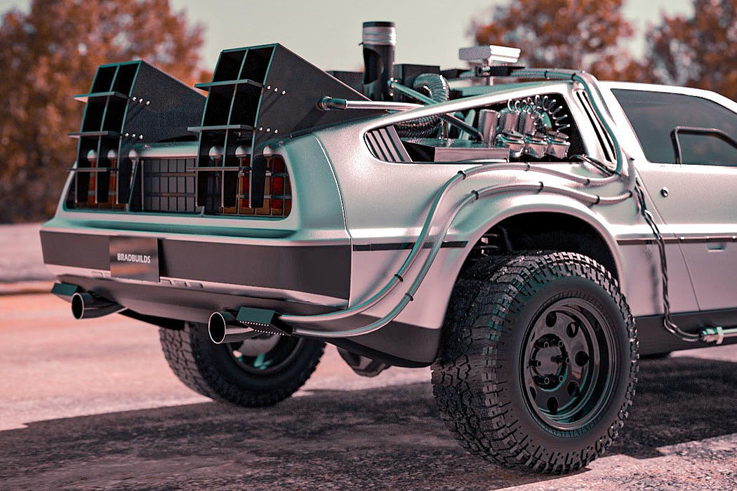 Off-road vehicle，DeLorean，concept，