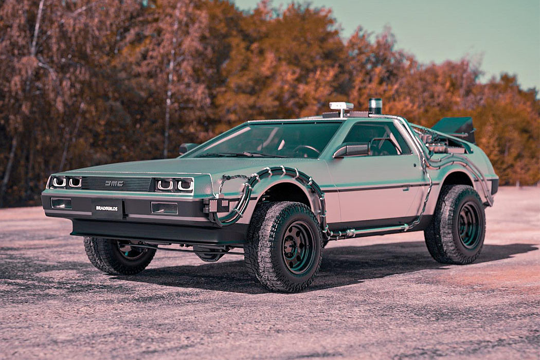 Off-road vehicle，DeLorean，concept，