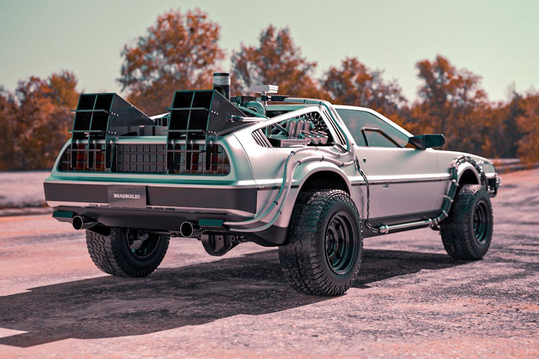 Off-road vehicle，DeLorean，concept，