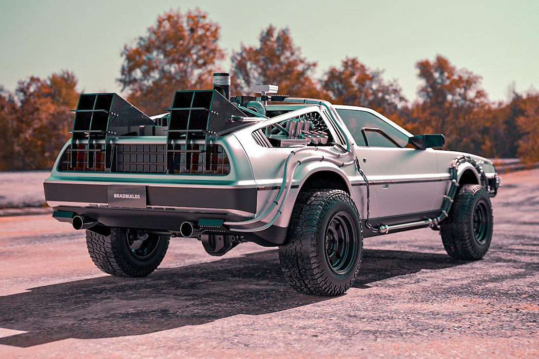 Off-road vehicle，DeLorean，concept，