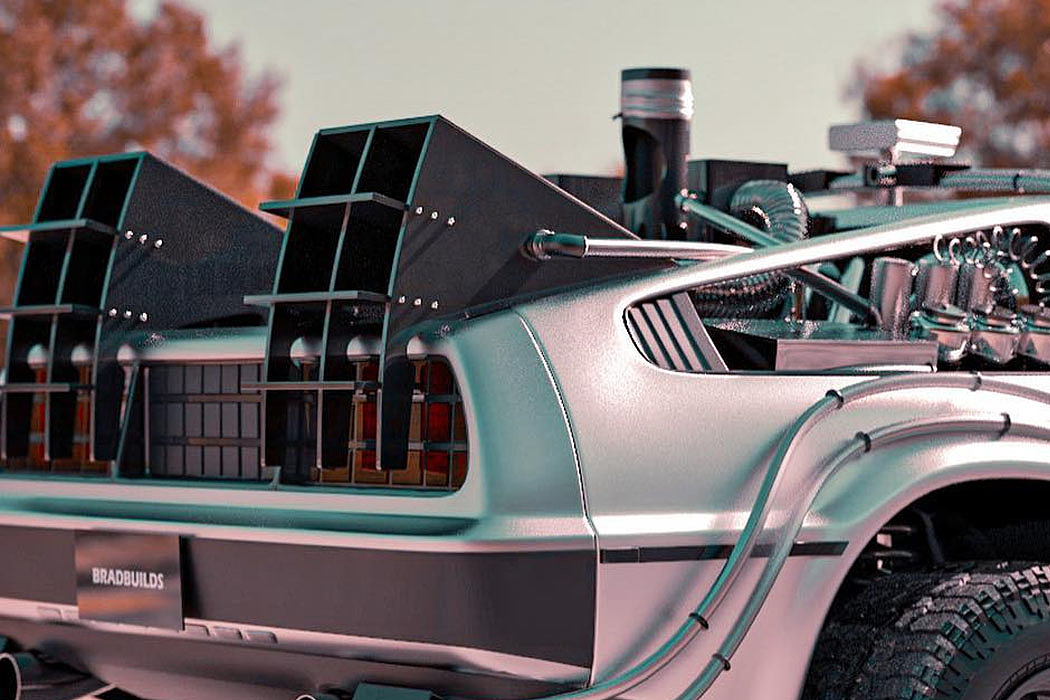 Off-road vehicle，DeLorean，concept，