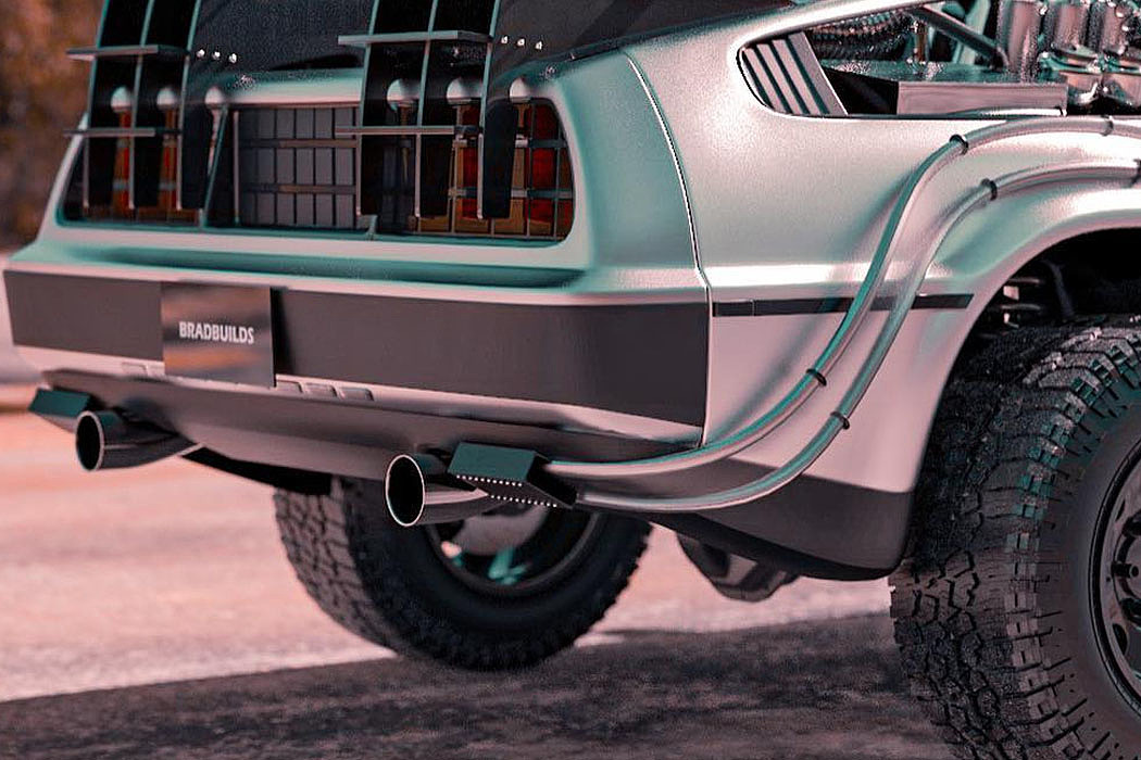 Off-road vehicle，DeLorean，concept，