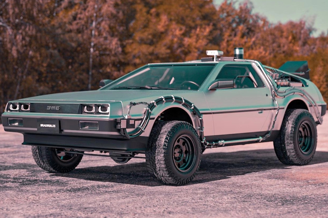 Off-road vehicle，DeLorean，concept，