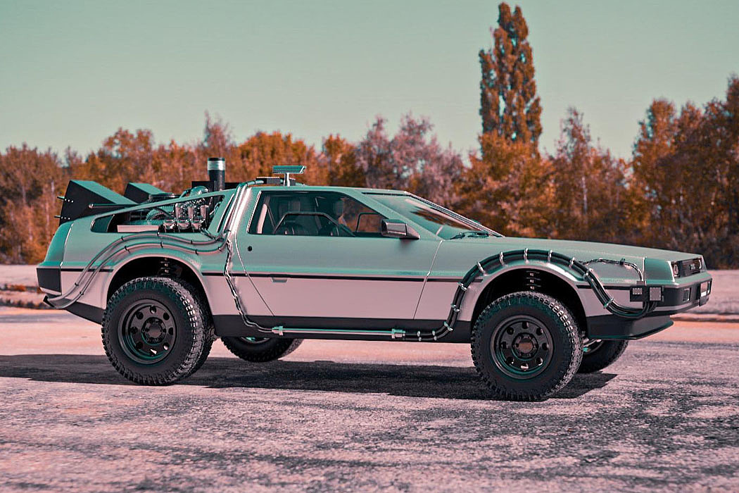 Off-road vehicle，DeLorean，concept，