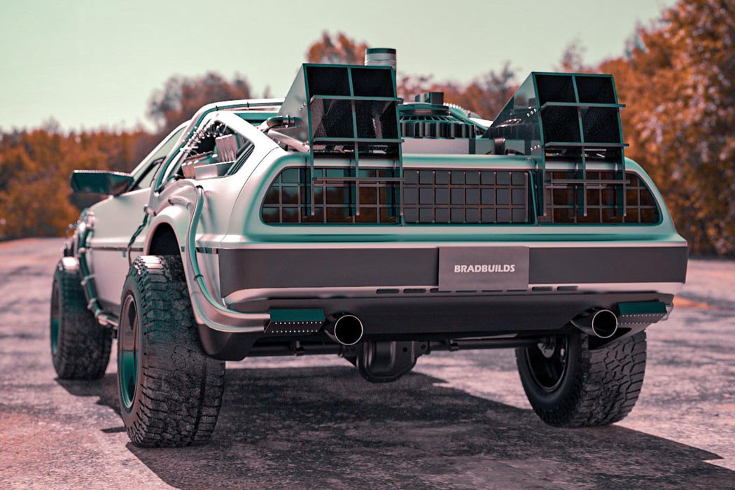 Off-road vehicle，DeLorean，concept，