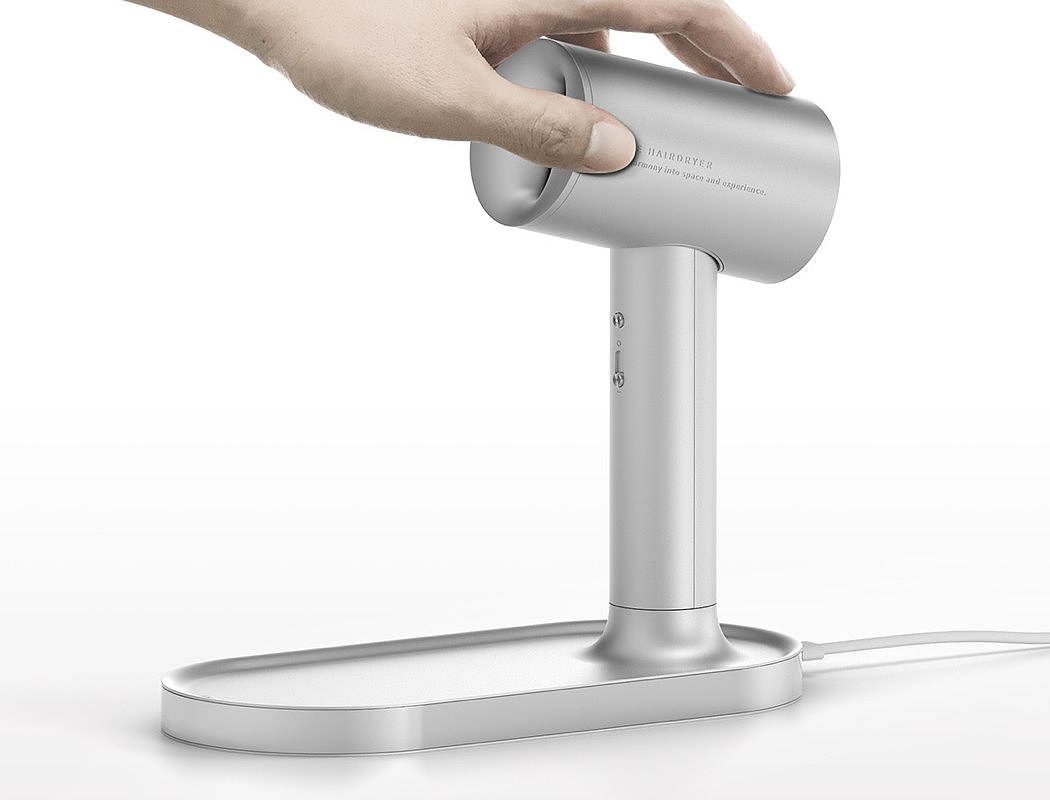 melt，hair drier，wireless，esthetics，CMF element，