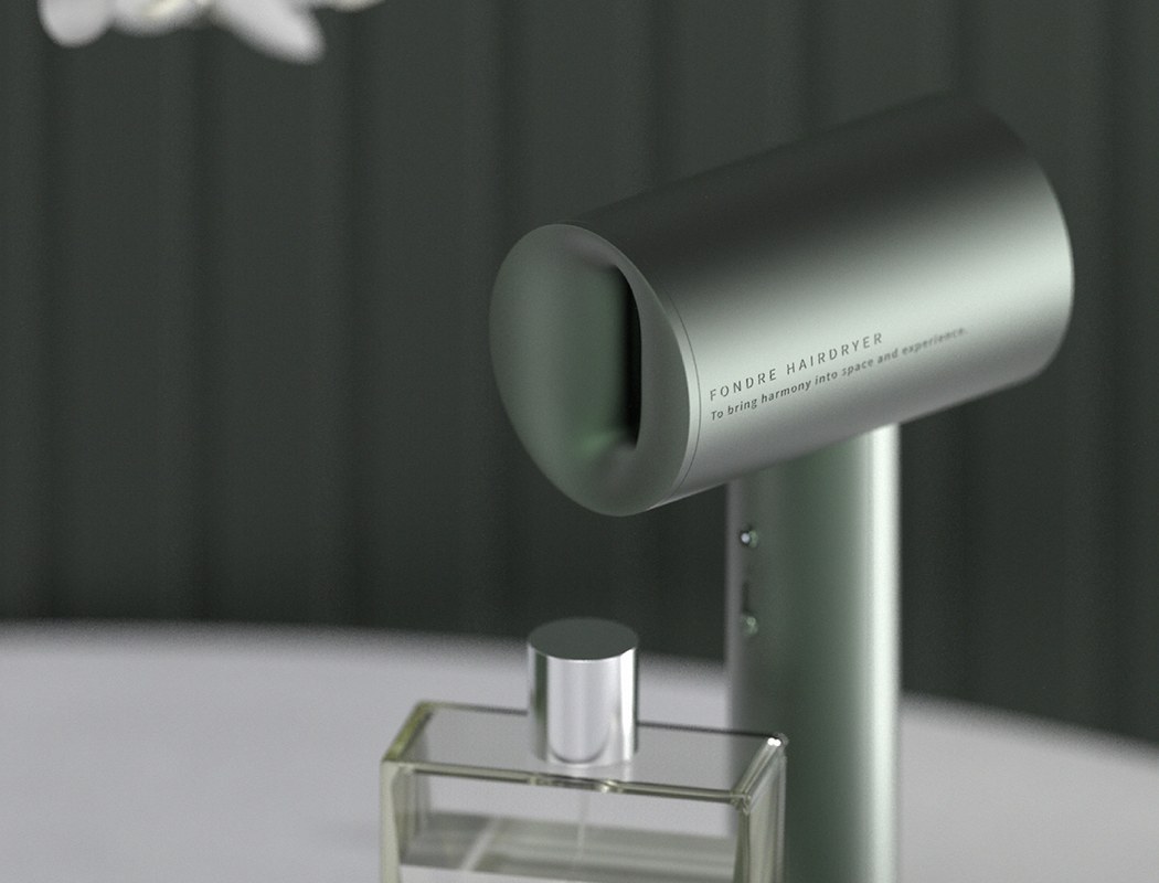 melt，hair drier，wireless，esthetics，CMF element，