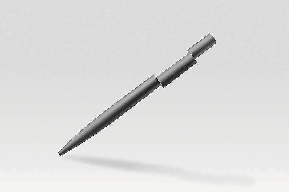 product design，Minimalist，Metal，dislocation，Water pen，