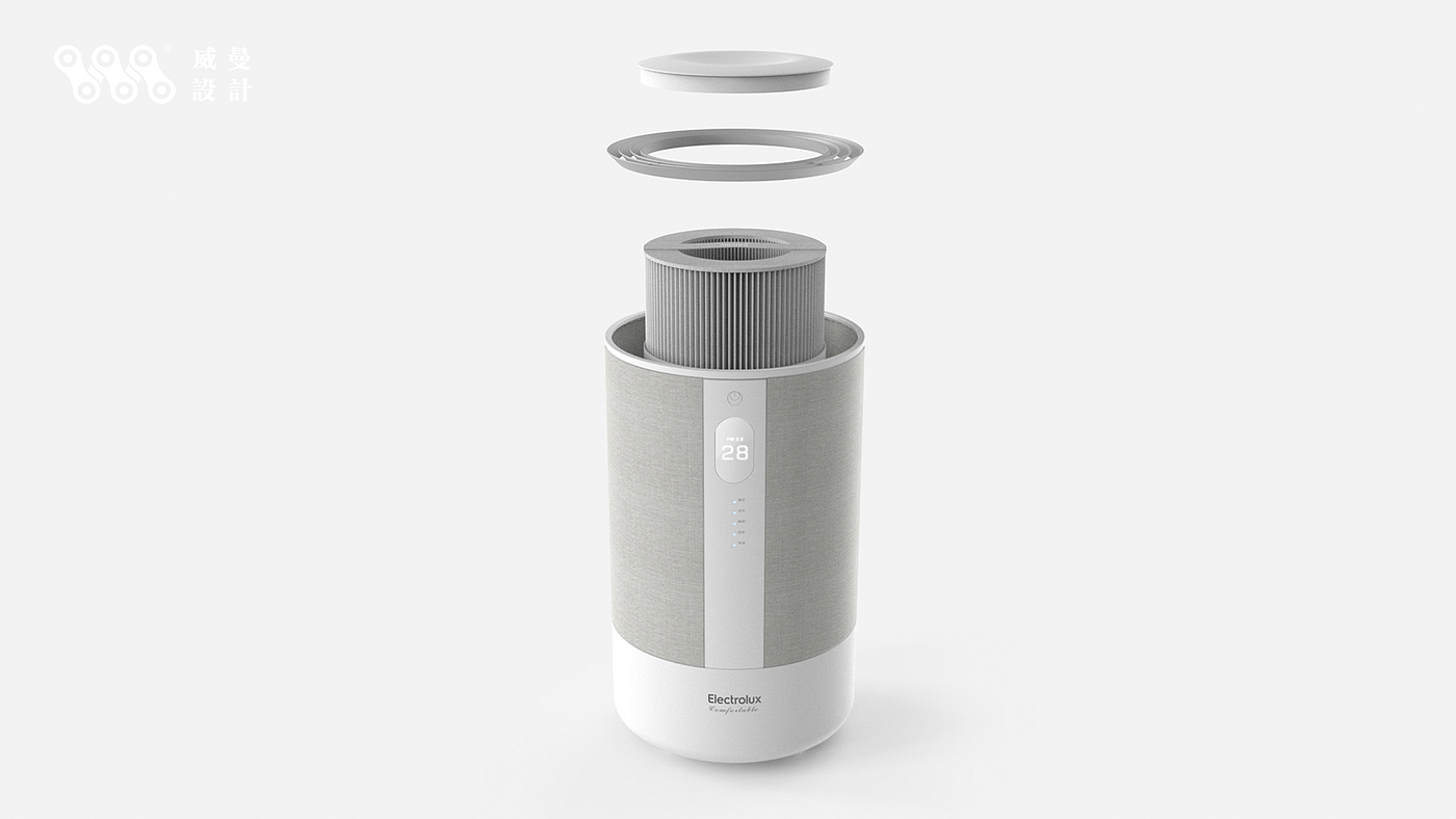 air cleaner，Household appliances，intelligence，product design，
