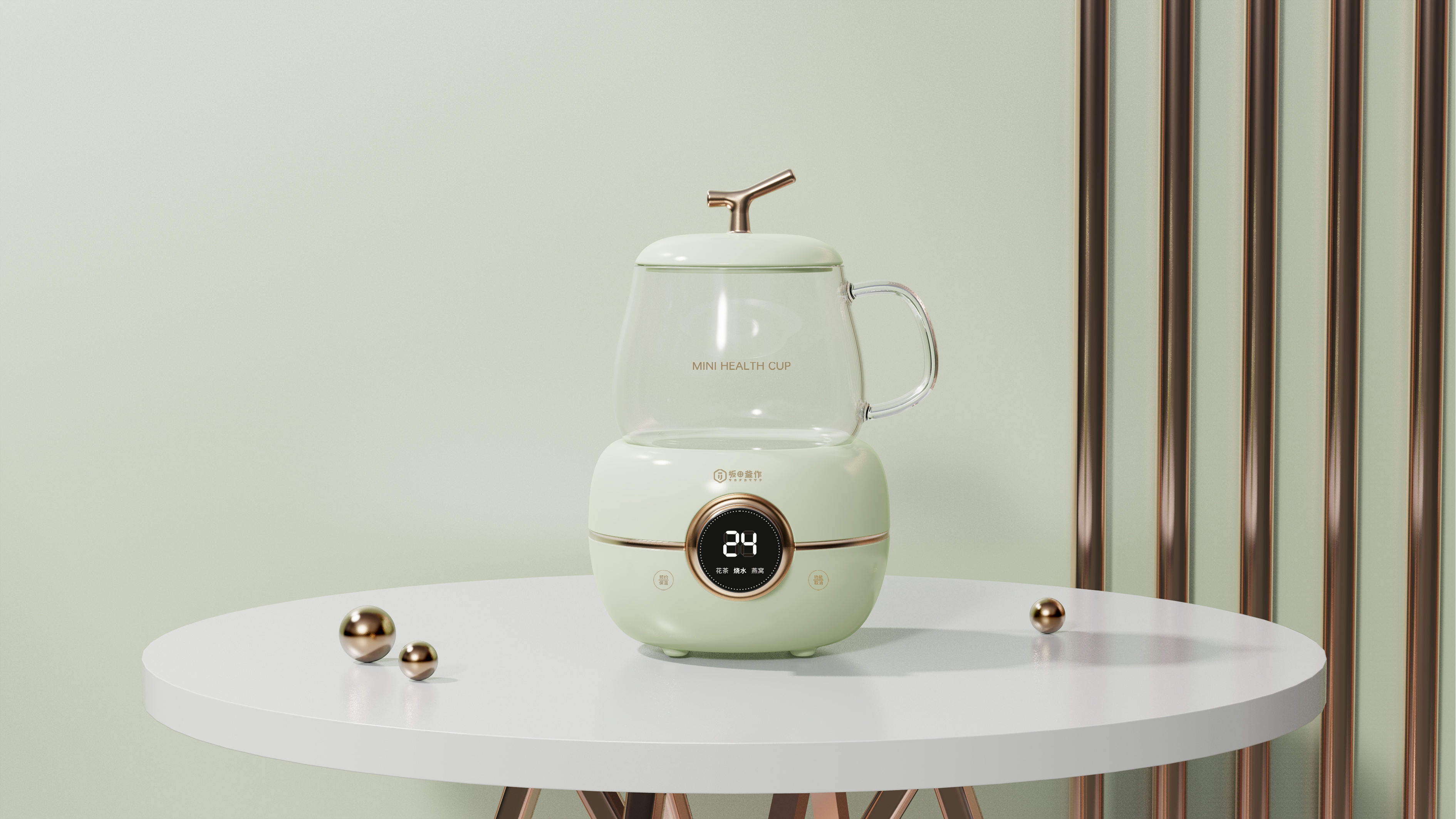 Health cup for one person，