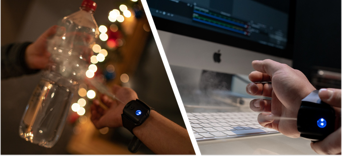 Wrist watch，disinfect，