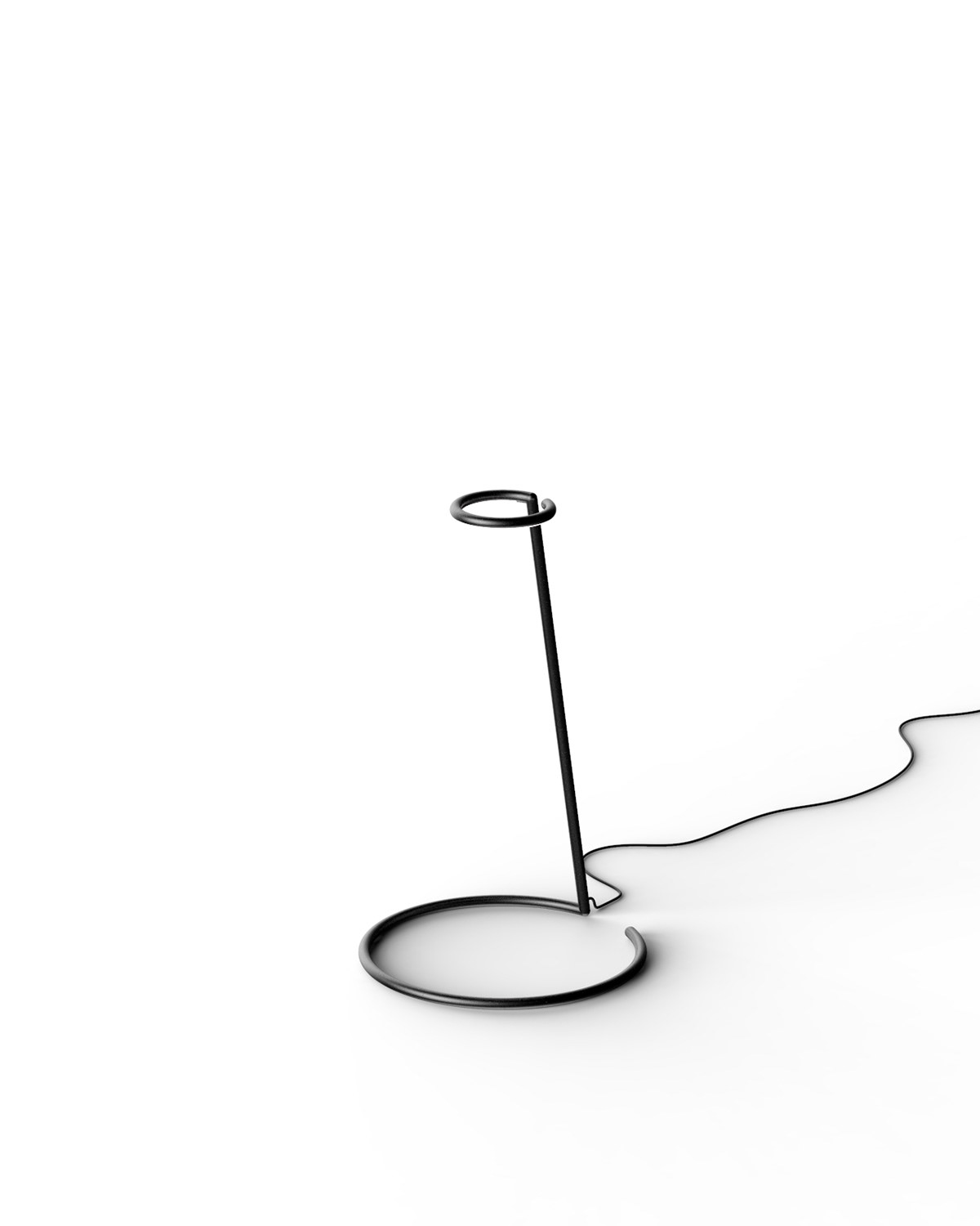 Circle，Desk lamp，Simplicity，Receive，desk，