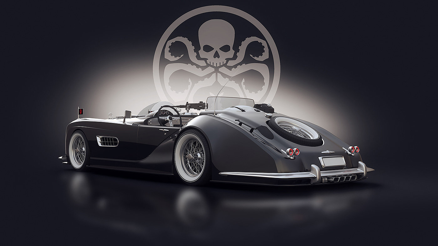 汽车，Red Skull，造型设计，概念，