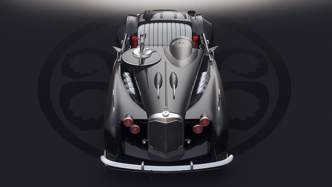 automobile，Red Skull，Modeling design，concept，