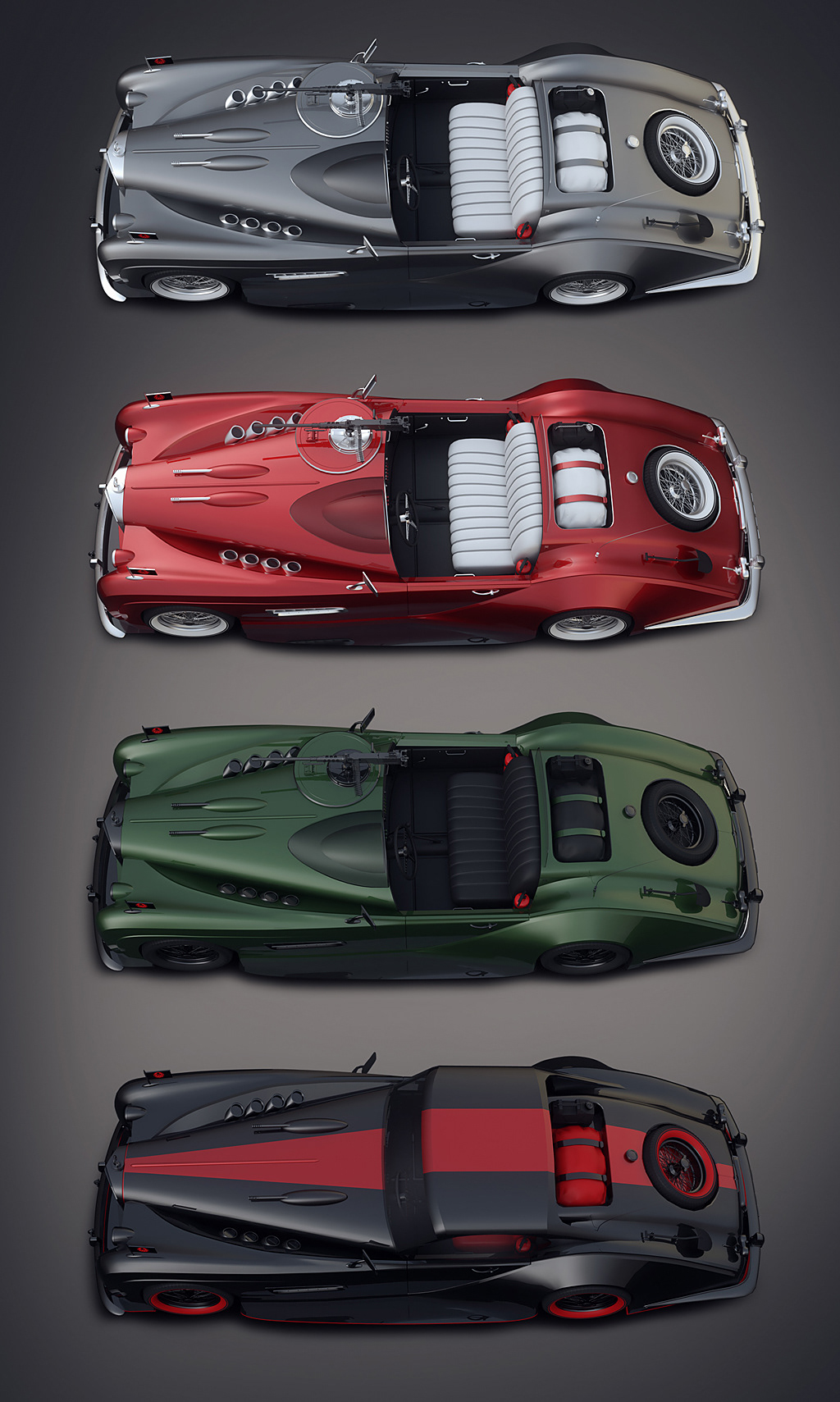 automobile，Red Skull，Modeling design，concept，