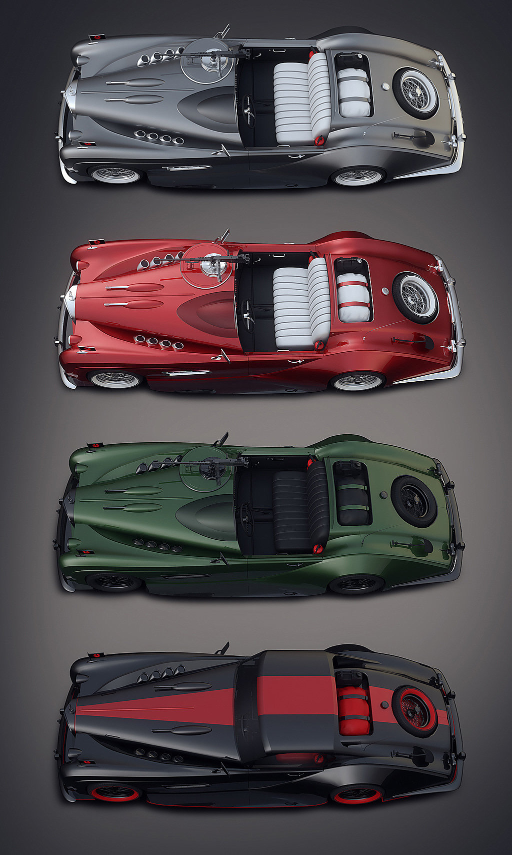 automobile，Red Skull，Modeling design，concept，