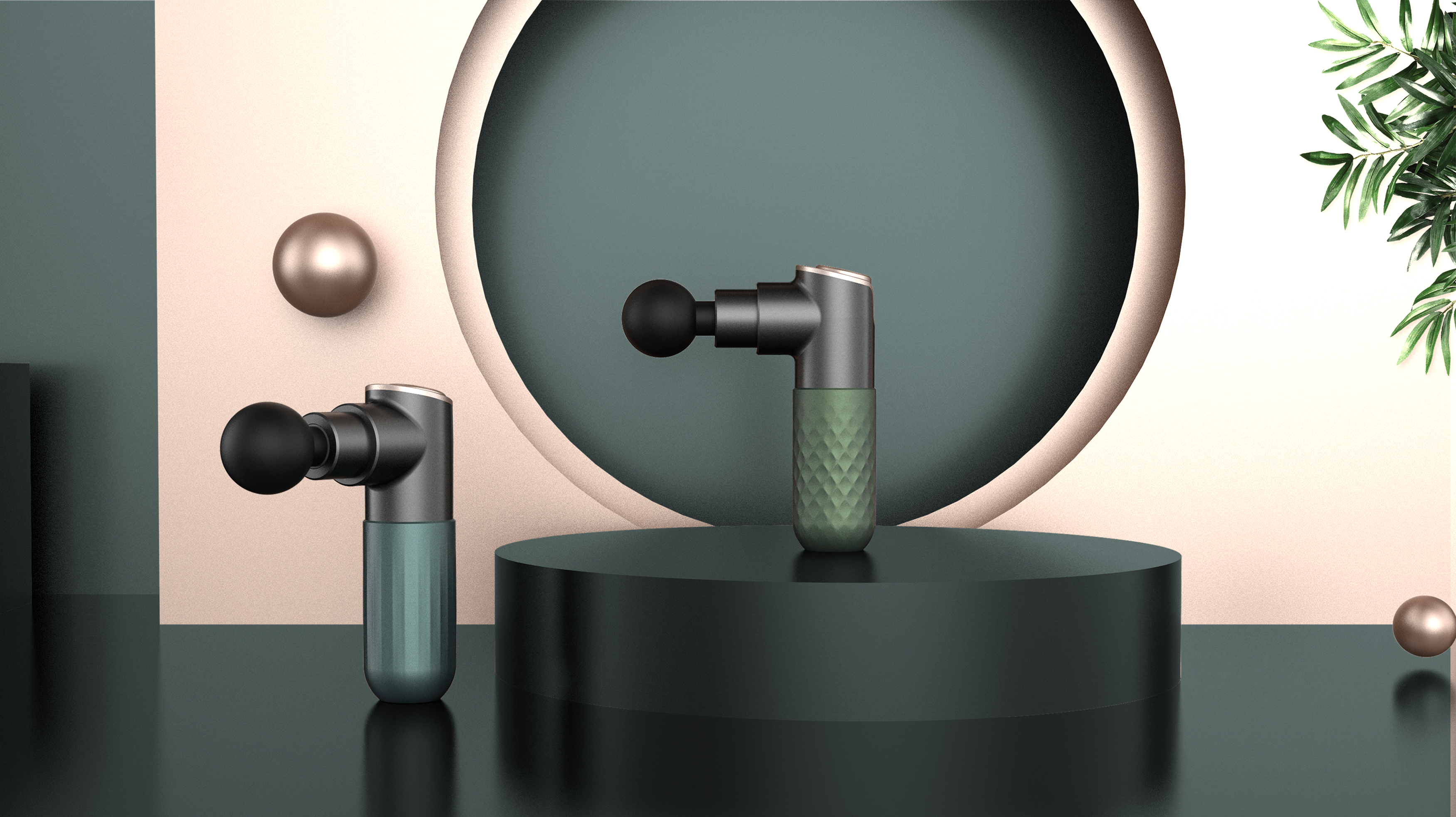 Fascia gun design，