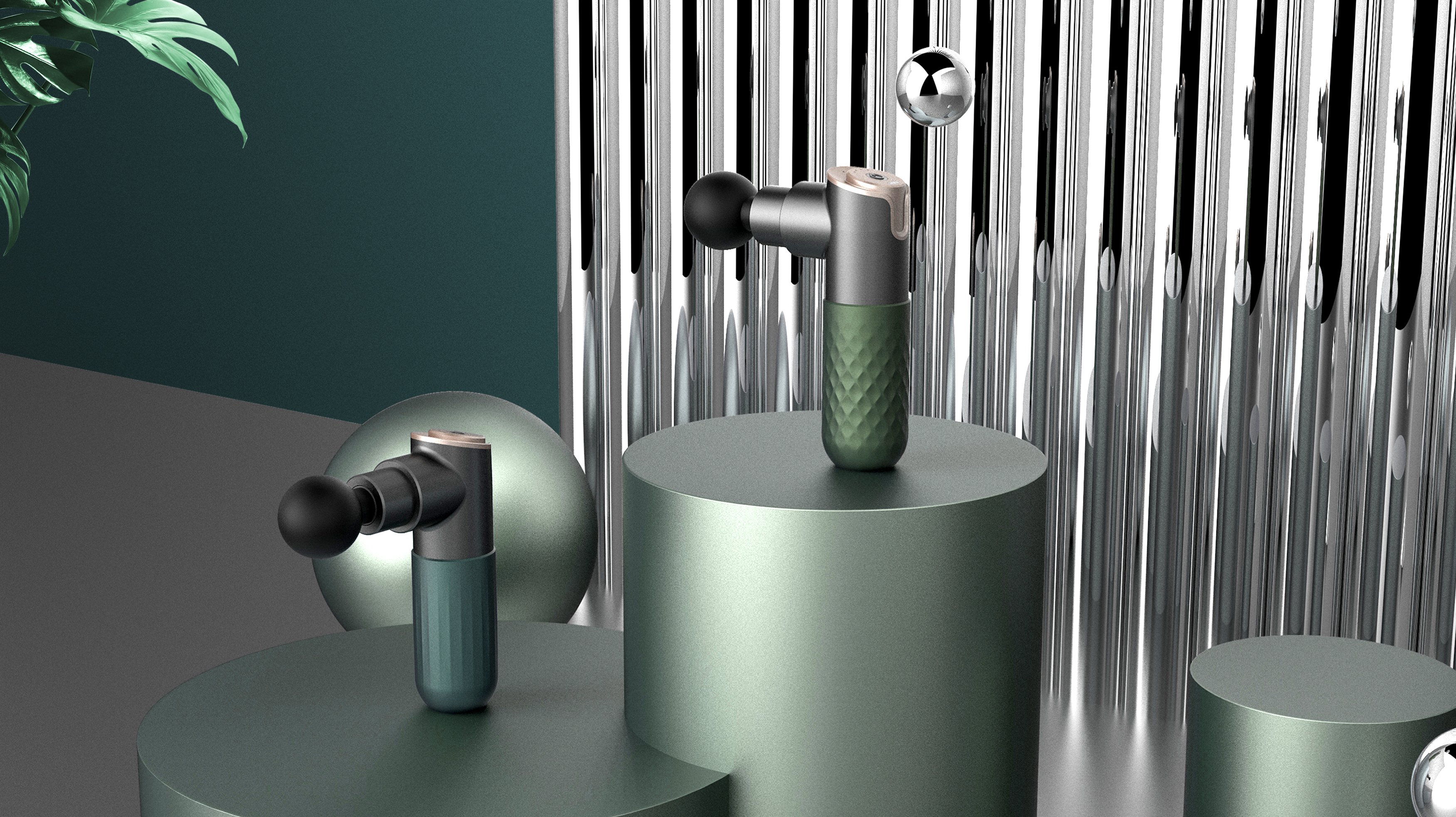 Fascia gun design，