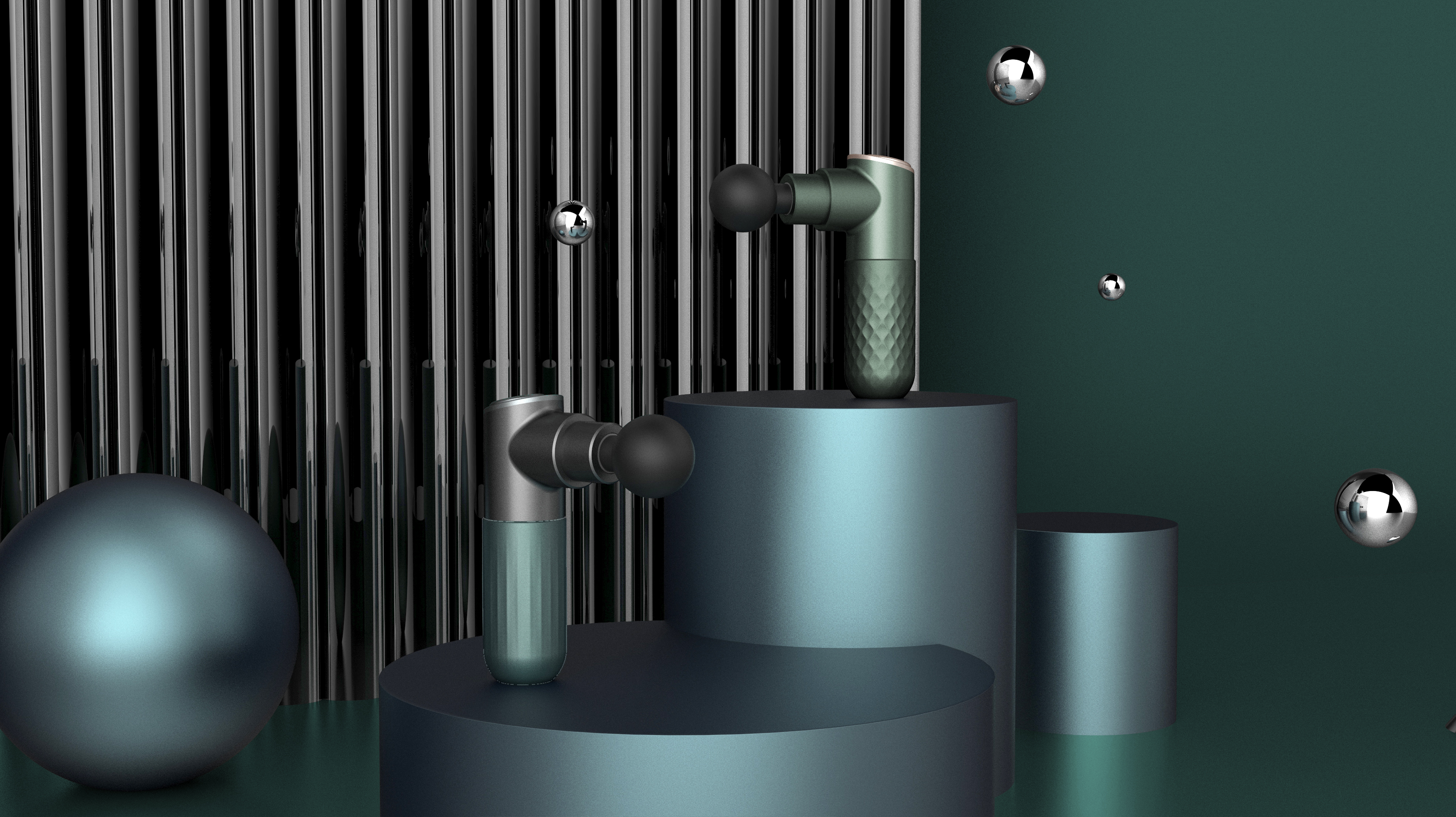 Fascia gun design，