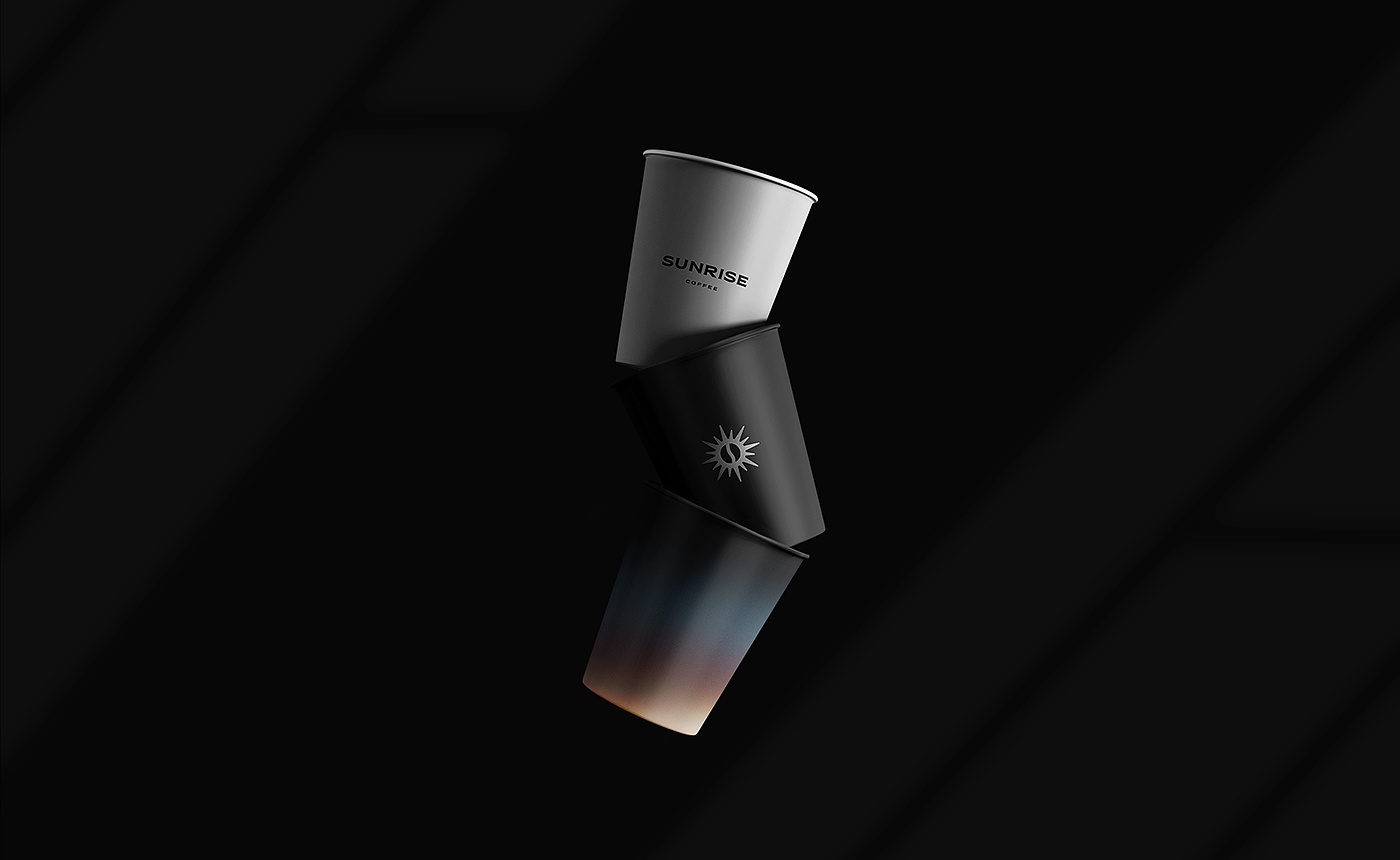 Sunrise Coffee，Coffee packaging，graphic design ，packing，