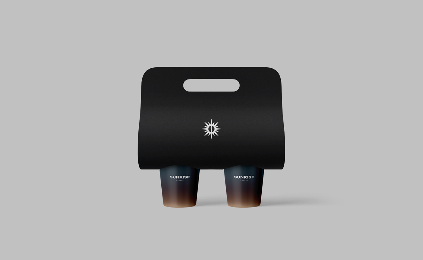 Sunrise Coffee，Coffee packaging，graphic design ，packing，