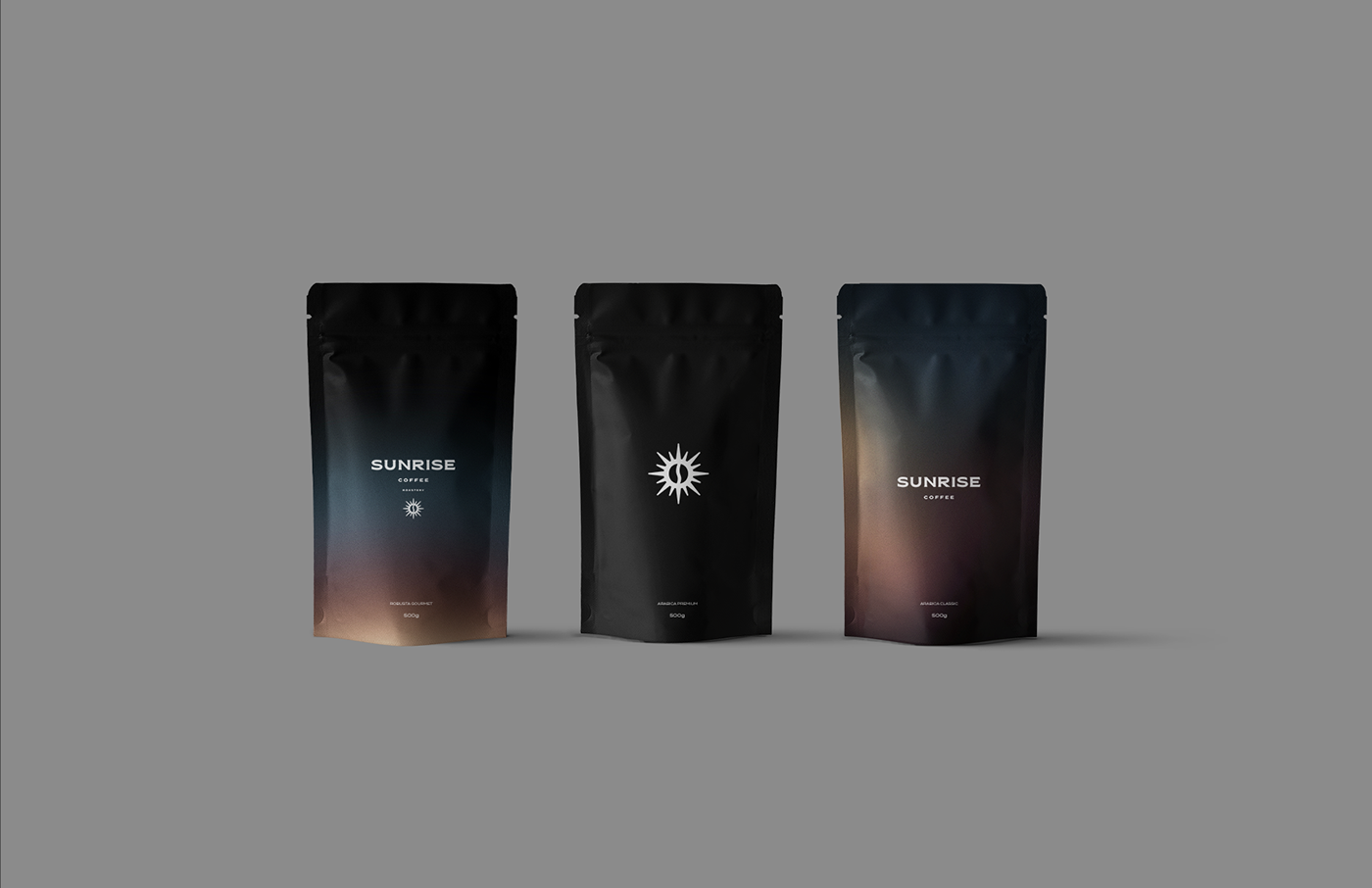 Sunrise Coffee，Coffee packaging，graphic design ，packing，