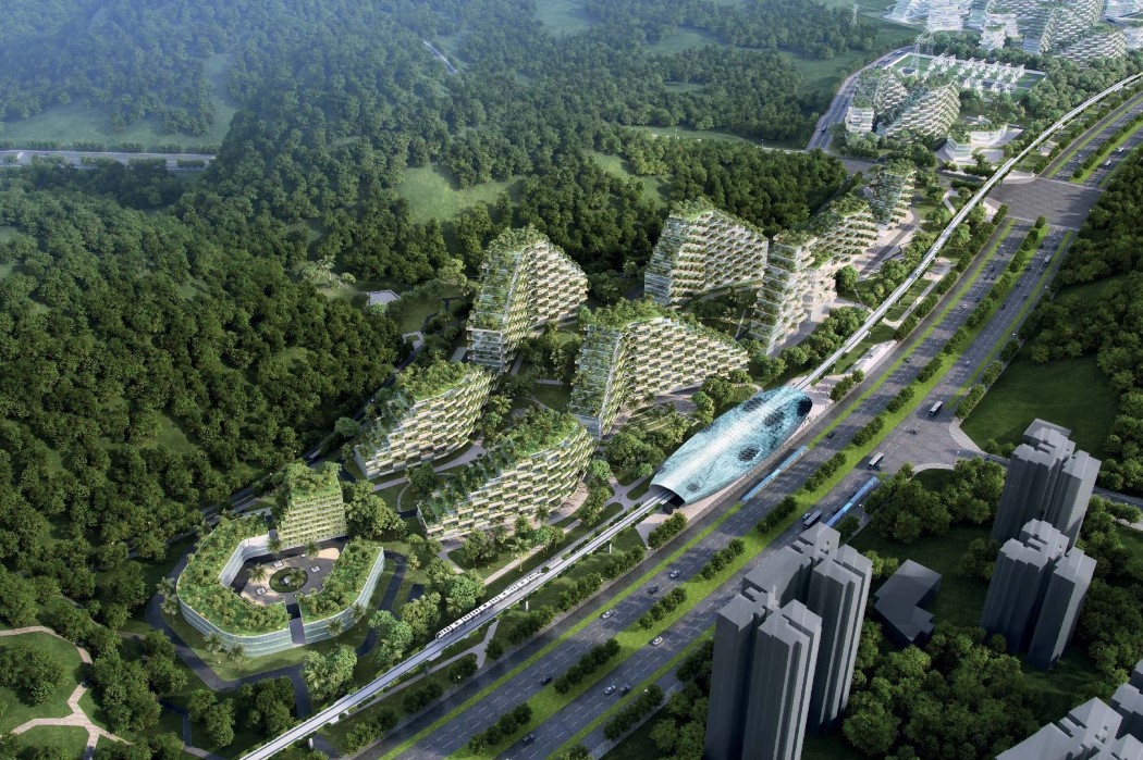 Vertical forest，Green building，Greening landscape，Energy saving building，Renewable energy，