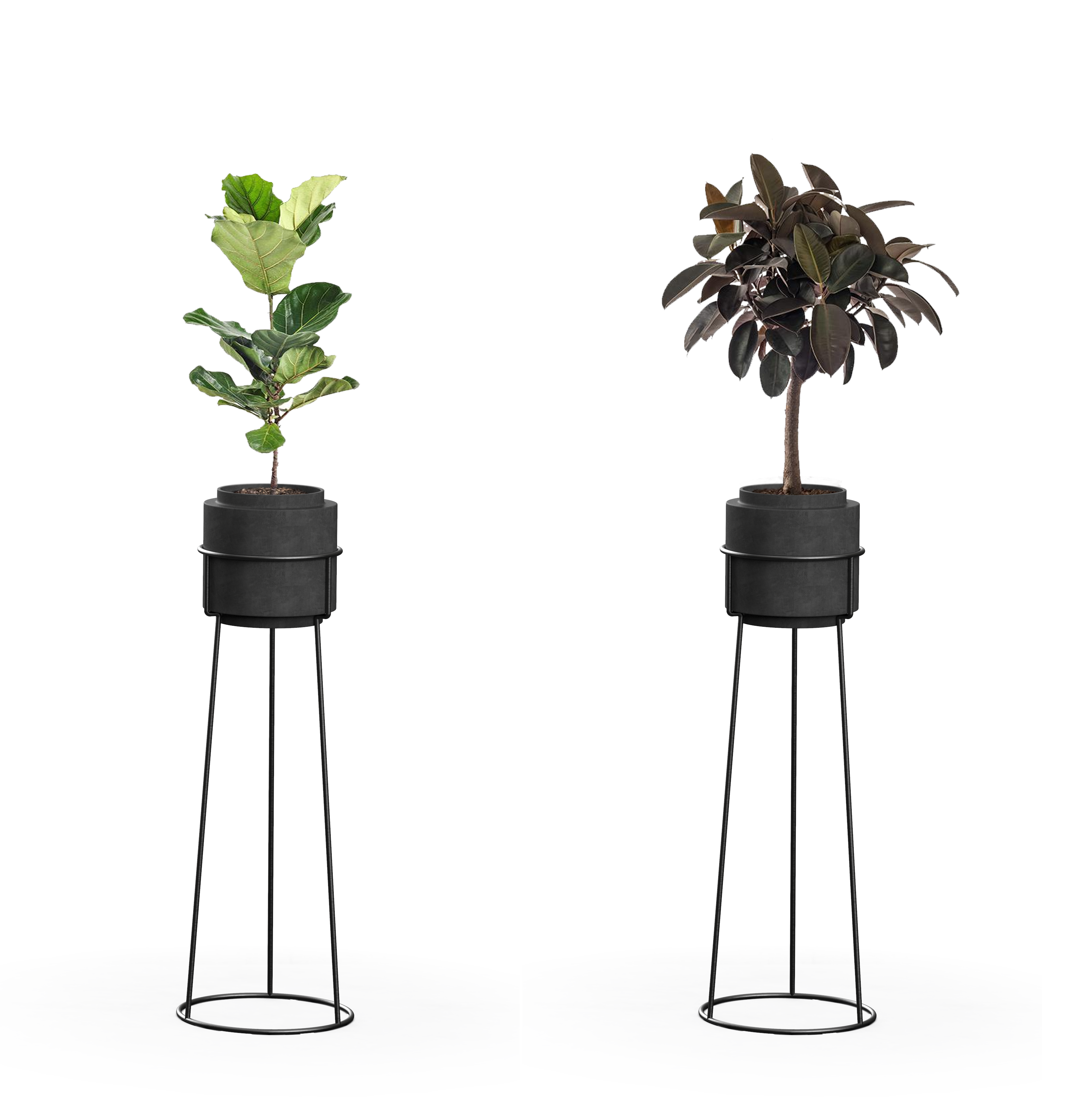 Green planter，Basin design，industrial design，product design，home furnishings，Cement material，Modern simplicity，Industrial wind，