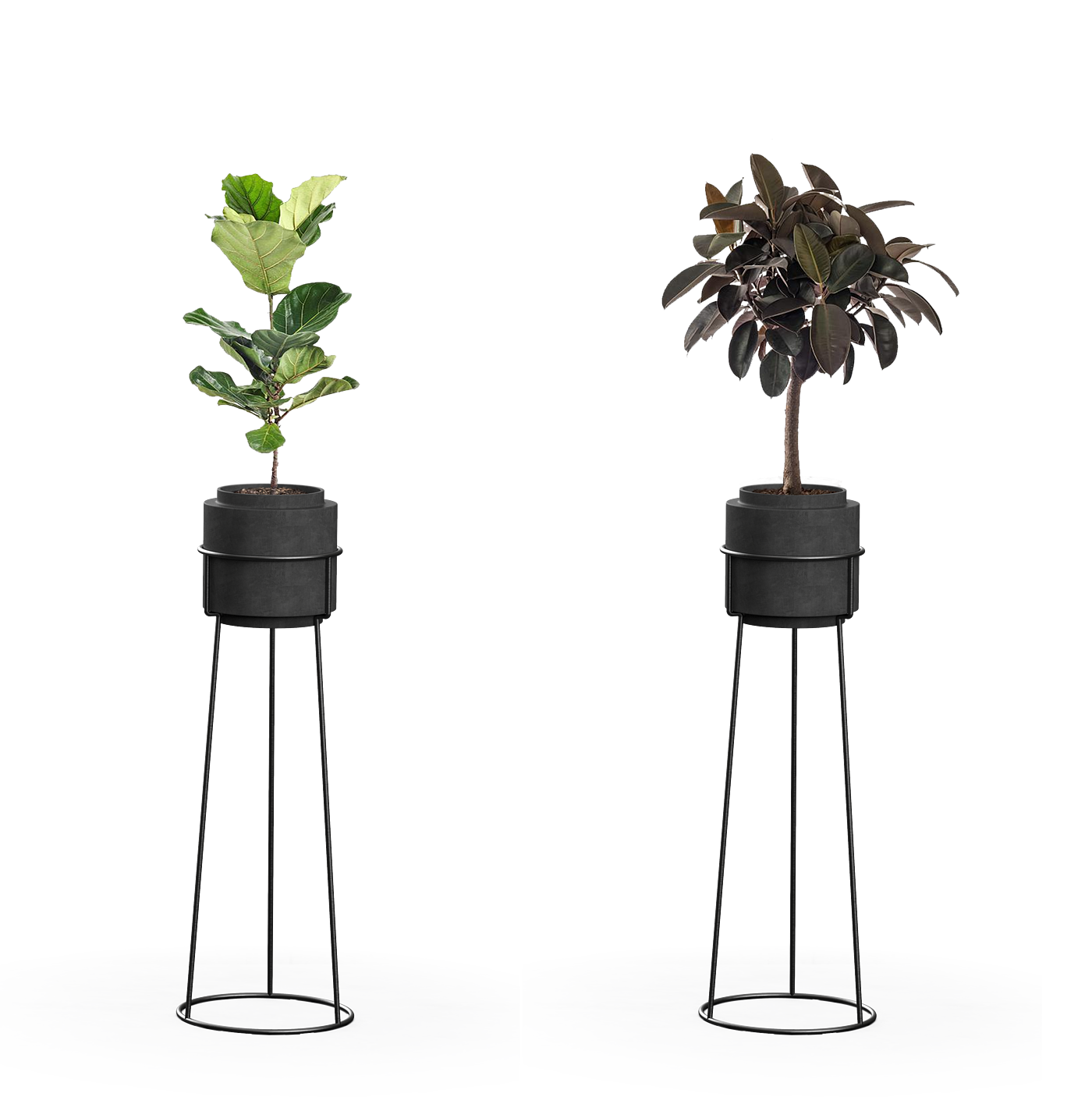 Green planter，Basin design，industrial design，product design，home furnishings，Cement material，Modern simplicity，Industrial wind，