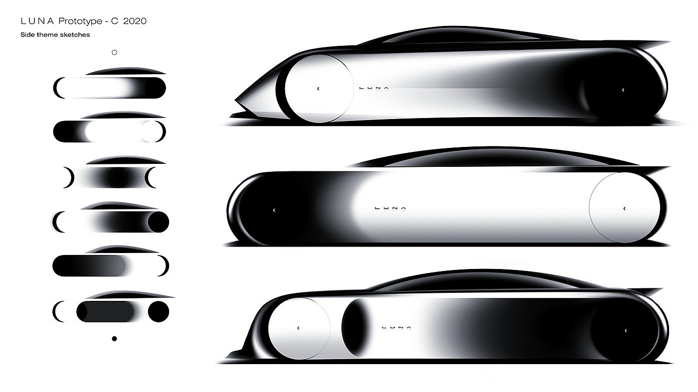 Concept Car，Electric vehicle，moon，Sports car，